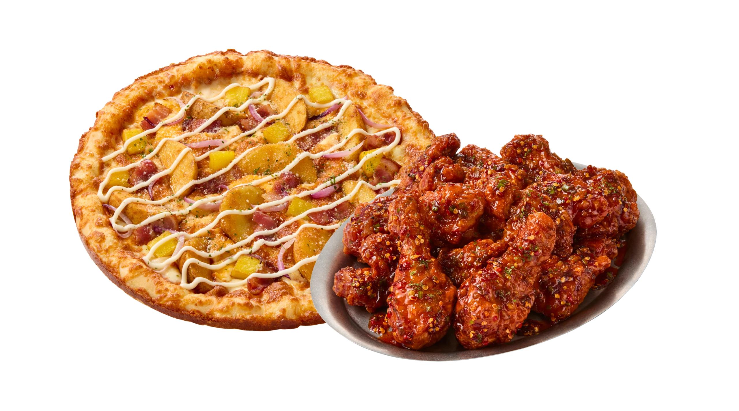 포테이토 + 마라치킨